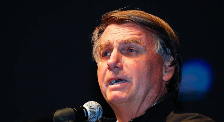 O ex-presidente Jair Bolsonaro