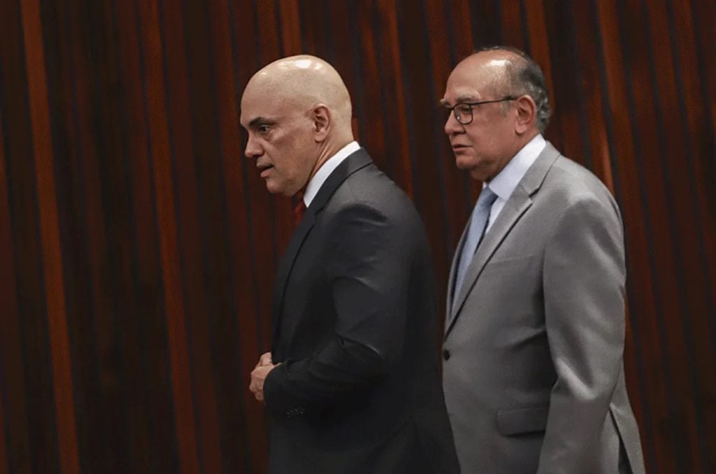 Imagem de Gilmar Mendes reforça apoio a Alexandre de Moraes após prisão de Bolsonaro e críticas dos EUA
