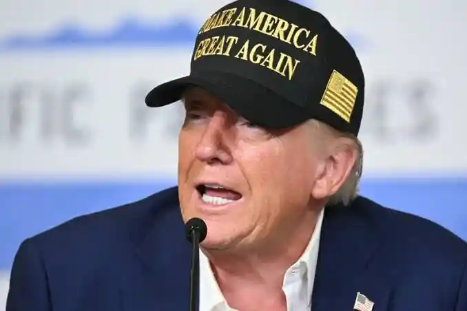 Imagem de Trump diz que Brasil vive cenário político “duro” após conversa com Lula no G7