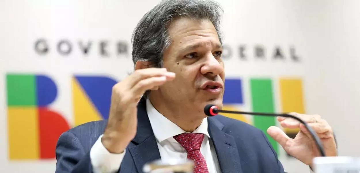 O ministro da Fazenda, Fernando Haddad