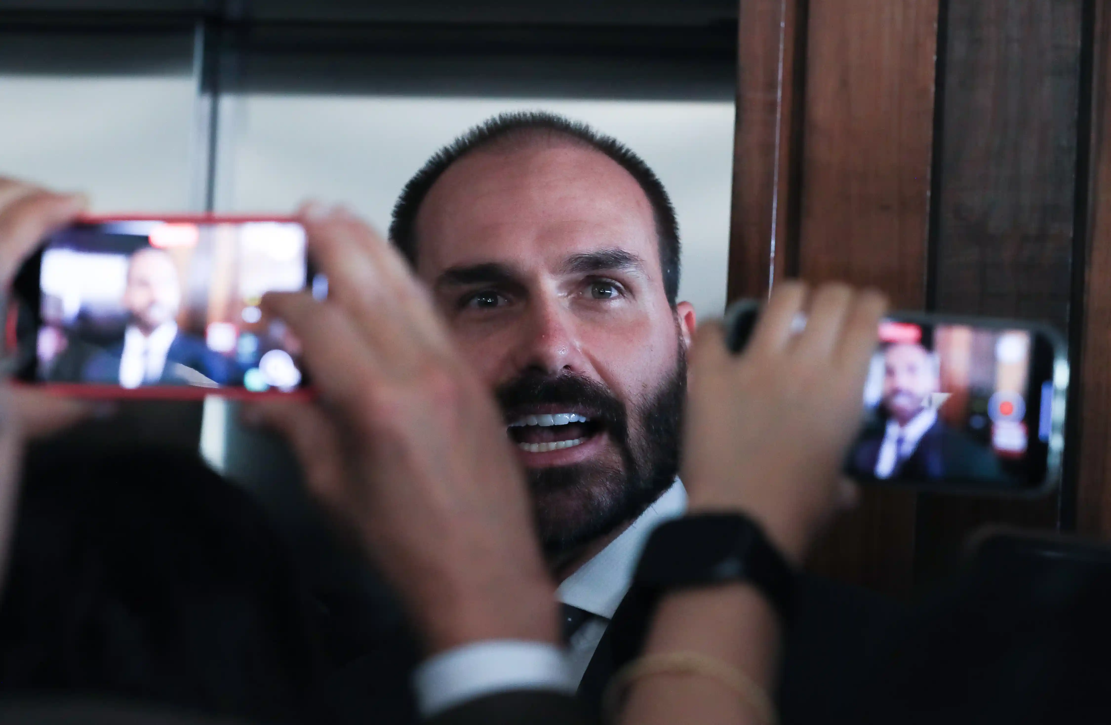 Imagem de Eduardo Bolsonaro diz que EUA podem retomar sanções contra Moraes com base na Lei Magnitsky