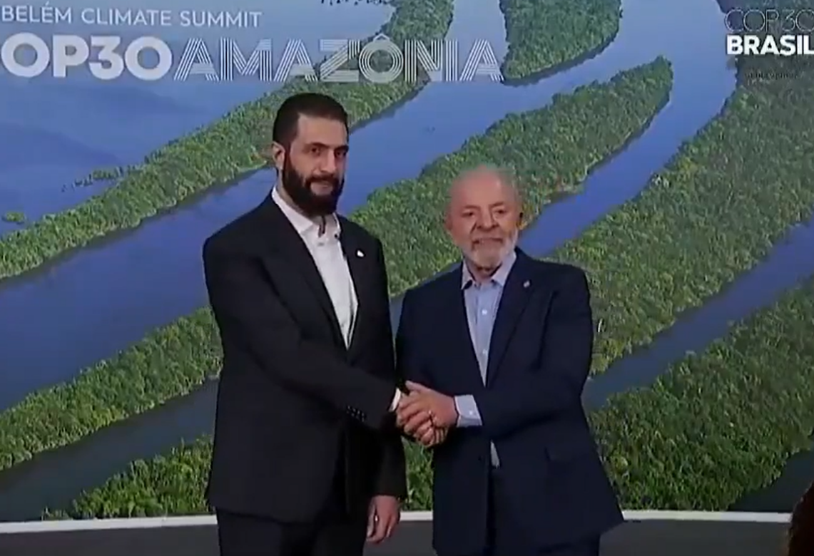 Imagem de Lula recebe ex-terrorista sírio em encontro polêmico na COP30
