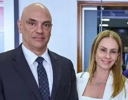 Imagem de Esposa de Alexandre de Moraes tinha contrato milionário com o Banco Master, alvo da PF