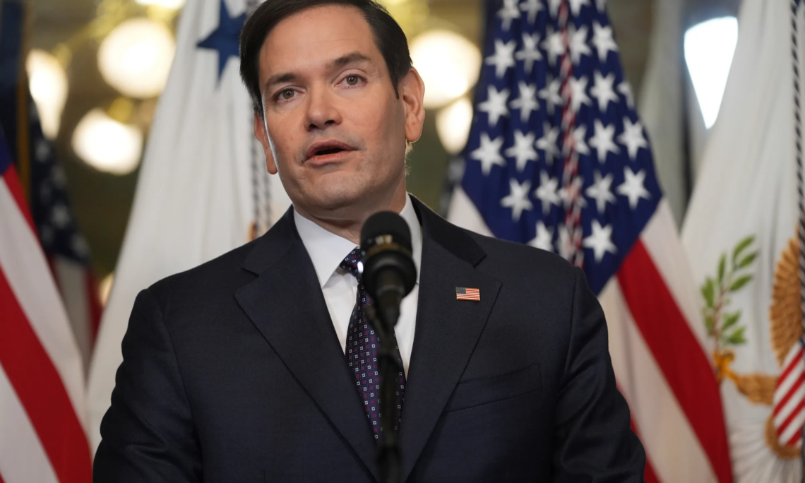 O secretário de Estado americano, Marco Rubio: alerta é emitido em meio ao aumento das tensões entre o governo Trump e o regime de Maduro