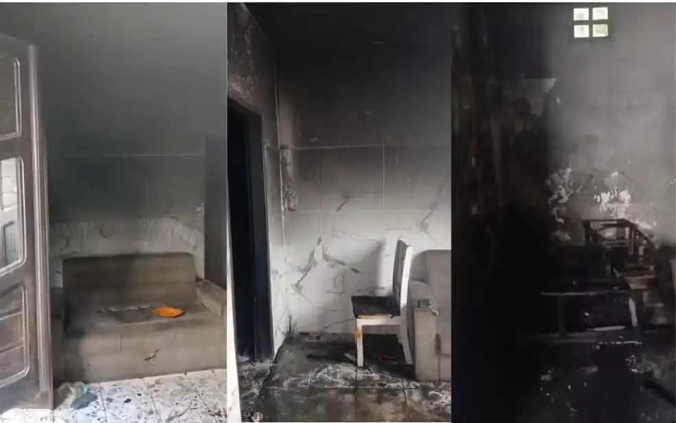 Imagem de Incêndio mata três crianças em Serrinha e mãe é presa por abandono de incapaz