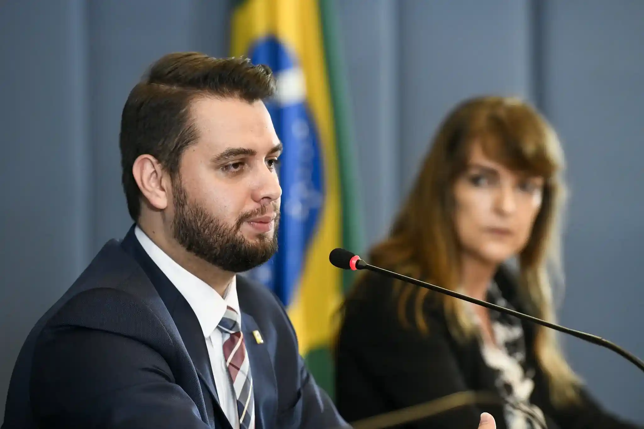 Filipe Martins, ex-assessor da Presidência da República para assuntos internacionais, na gestão do ex-presidente Jair Bolsonaro (PL)