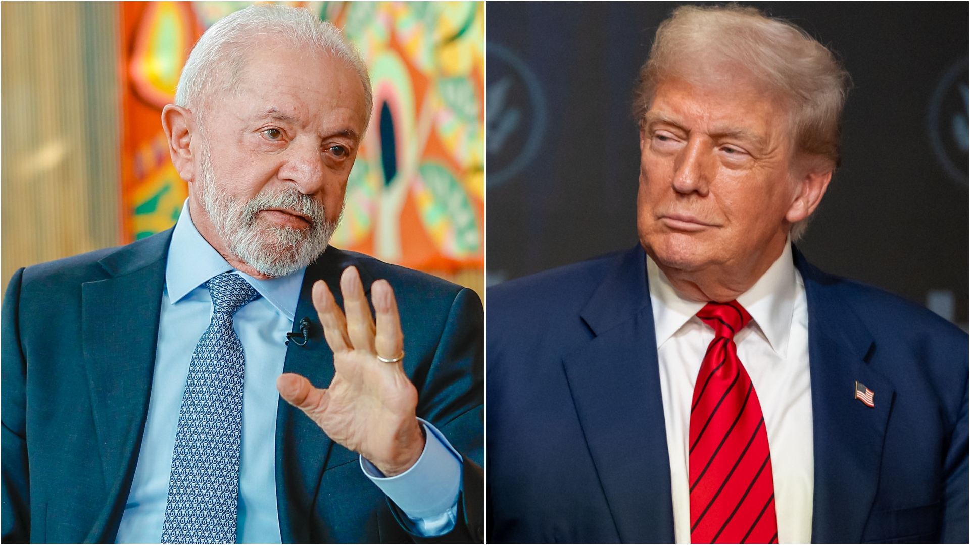 Imagem de Um mês após tarifaço, Lula e Trump permanecem sem contato direto