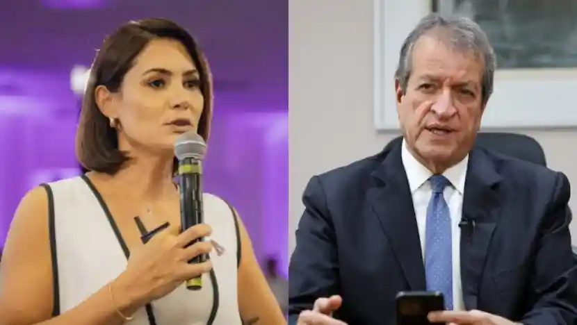Imagem de Valdemar prevê participação de Michelle na reta final da campanha de Flávio