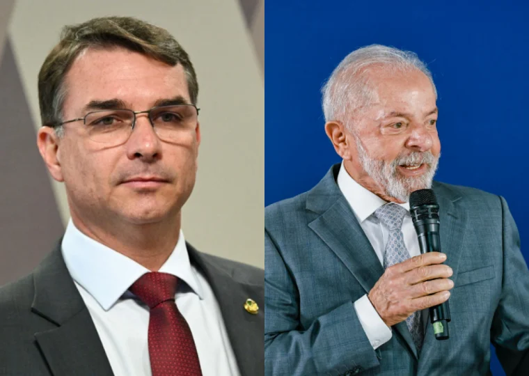 Imagem de Lula tem 49% contra 43% de Flávio no 2° turno, mostra pesquisa