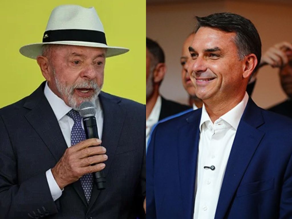 Imagem de Pesquisa Meio/Ideia aponta Flávio Bolsonaro com 51,1% e Lula com 48,9% dos votos válidos