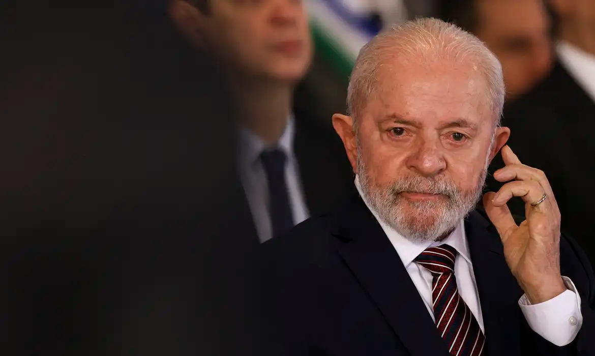 O presidente Luiz Inácio Lula da Silva