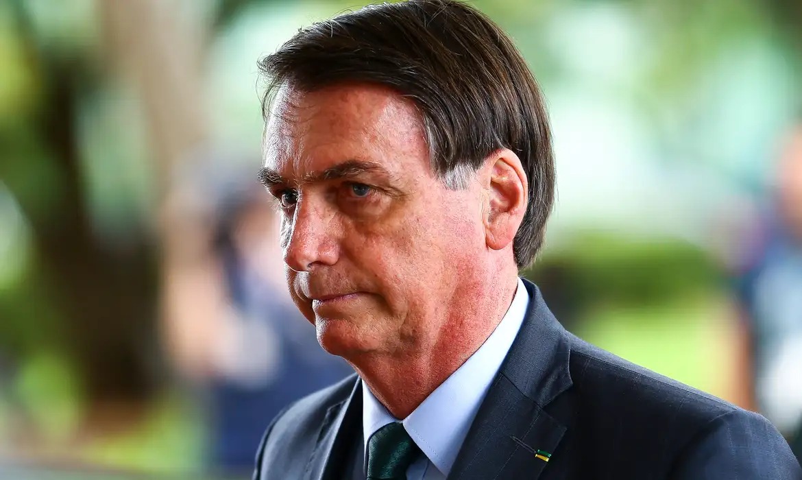 O ex-presidente Jair Bolsonaro
