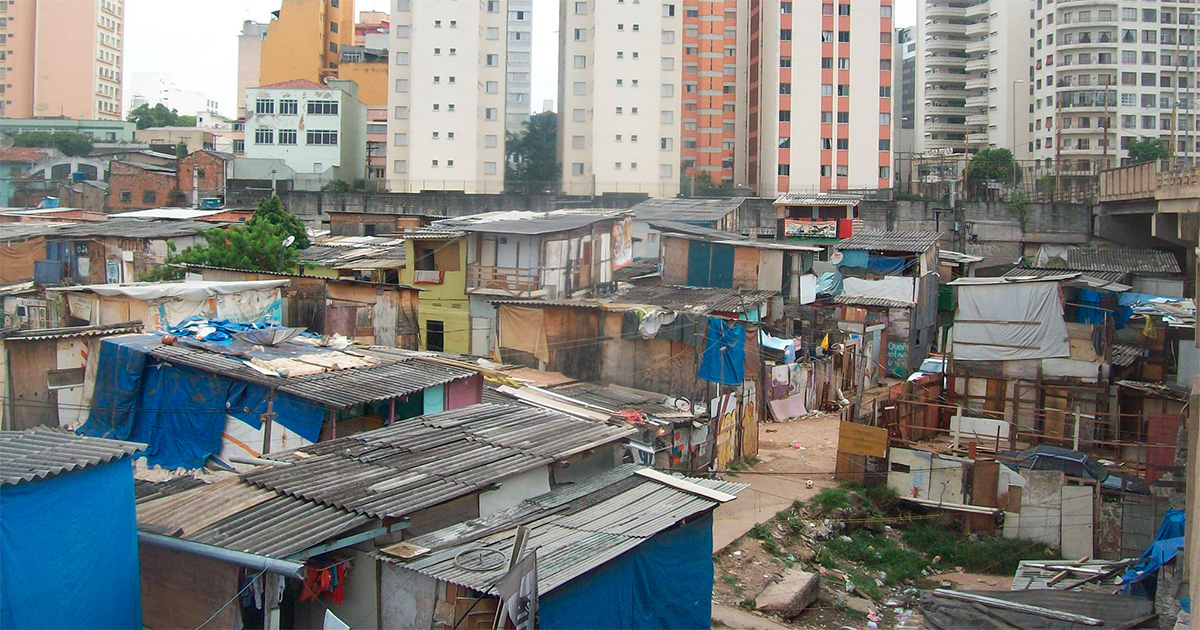 Favela do Moinho, nos Campos Elíseos, centro de SP 
