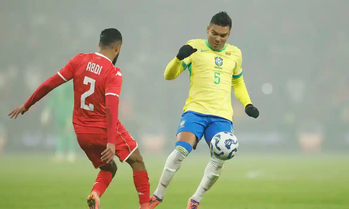 Imagem de Brasil encerra 2025 com empate morno contra a Tunísia