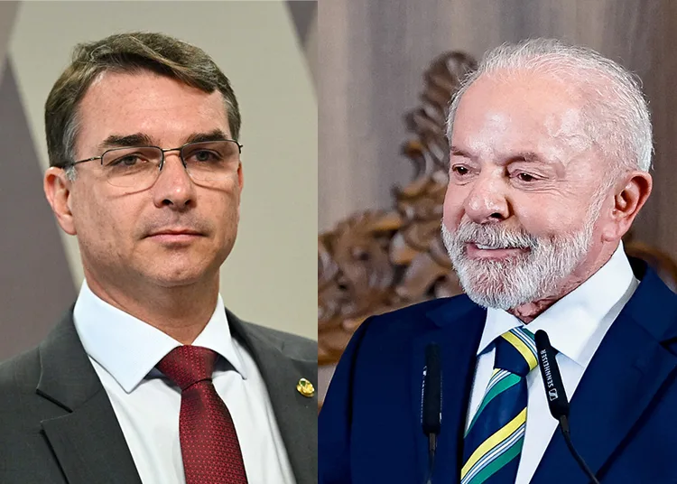 Imagem de Lula lidera primeiro turno, mas empata tecnicamente com Flávio Bolsonaro no segundo