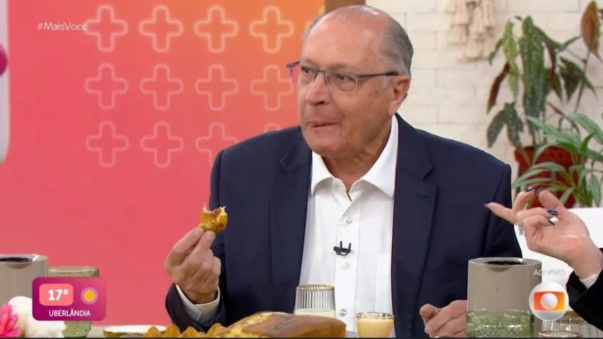 Imagem de Participação de Alckmin no "Mais Você" vira meme nas redes sociais