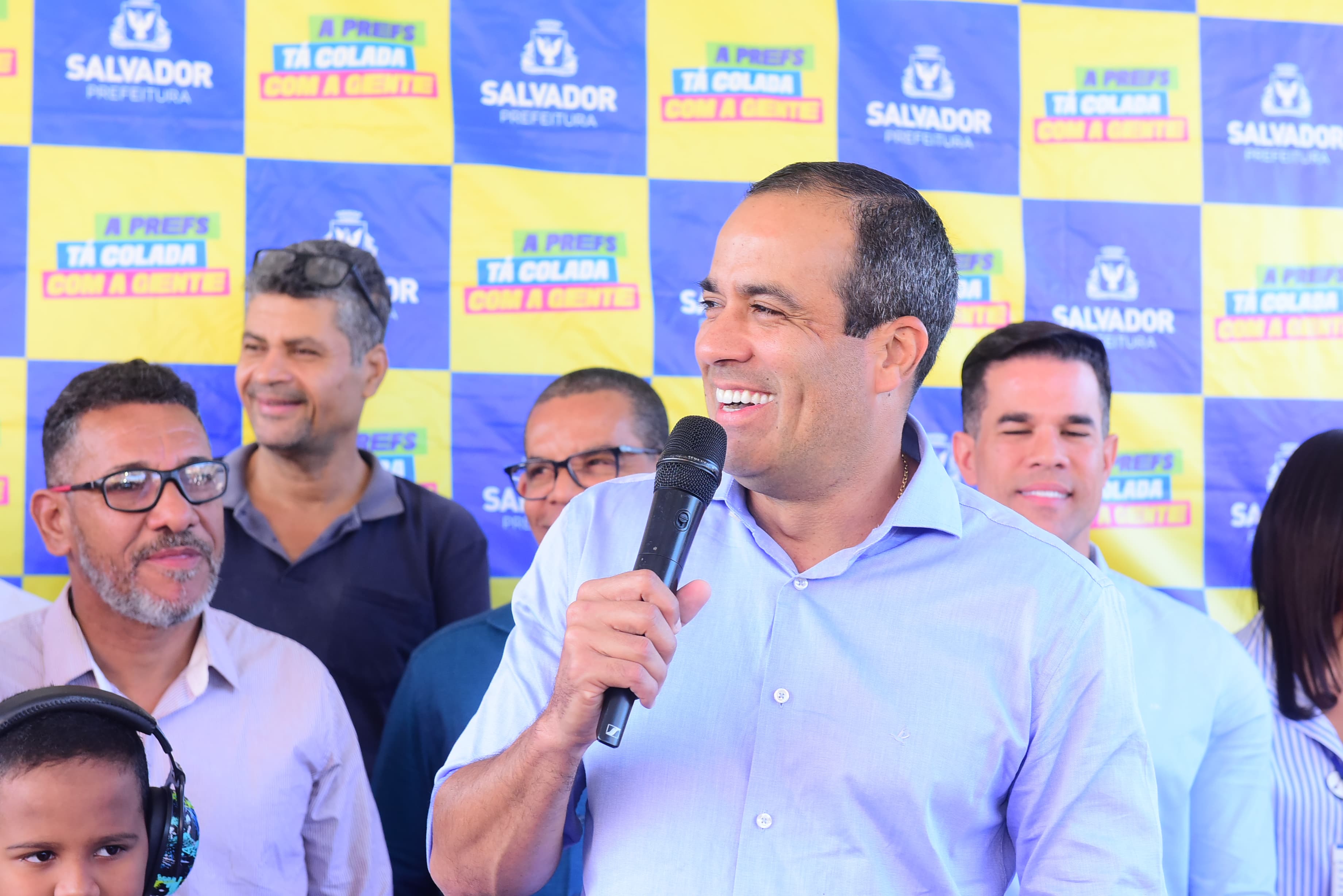 Imagem de Prefeito Bruno Reis homenageia servidores públicos de Salvador: “Vocês são os principais responsáveis pela transformação da cidade”