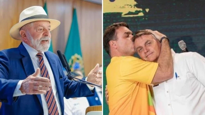 Imagem de PESQUISA ATLASINTEL: Lula perde para Flávio Bolsonaro no 2º turno