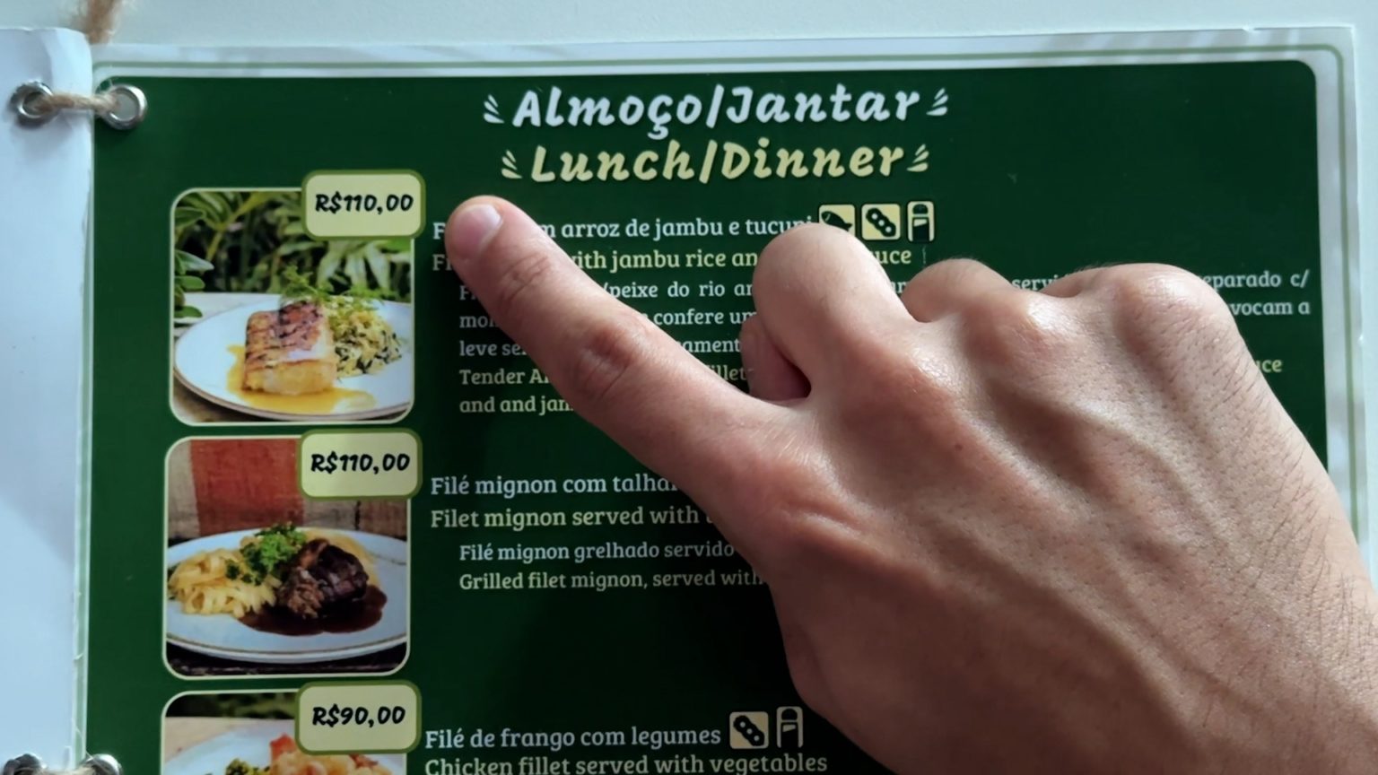 Imagem de Pratos típicos de Belém custam até R$ 110 no refeitório da COP30