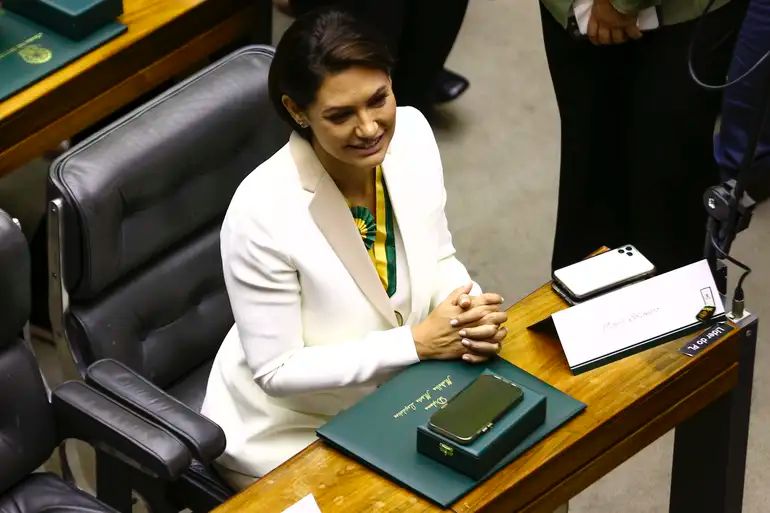 A ex-primeira Dama, Michelle Bolsonaro