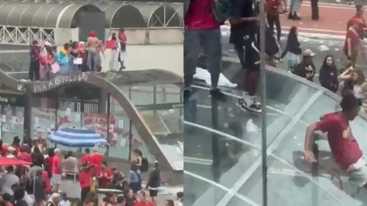 Imagem de Ato pró-Lula na Paulista termina com depredação de acessos ao metrô