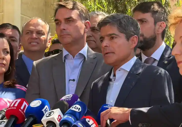Imagem de ACM Neto anuncia apoio a Flávio Bolsonaro e promete mobilização na Bahia: “Precisamos mudar o nosso País”