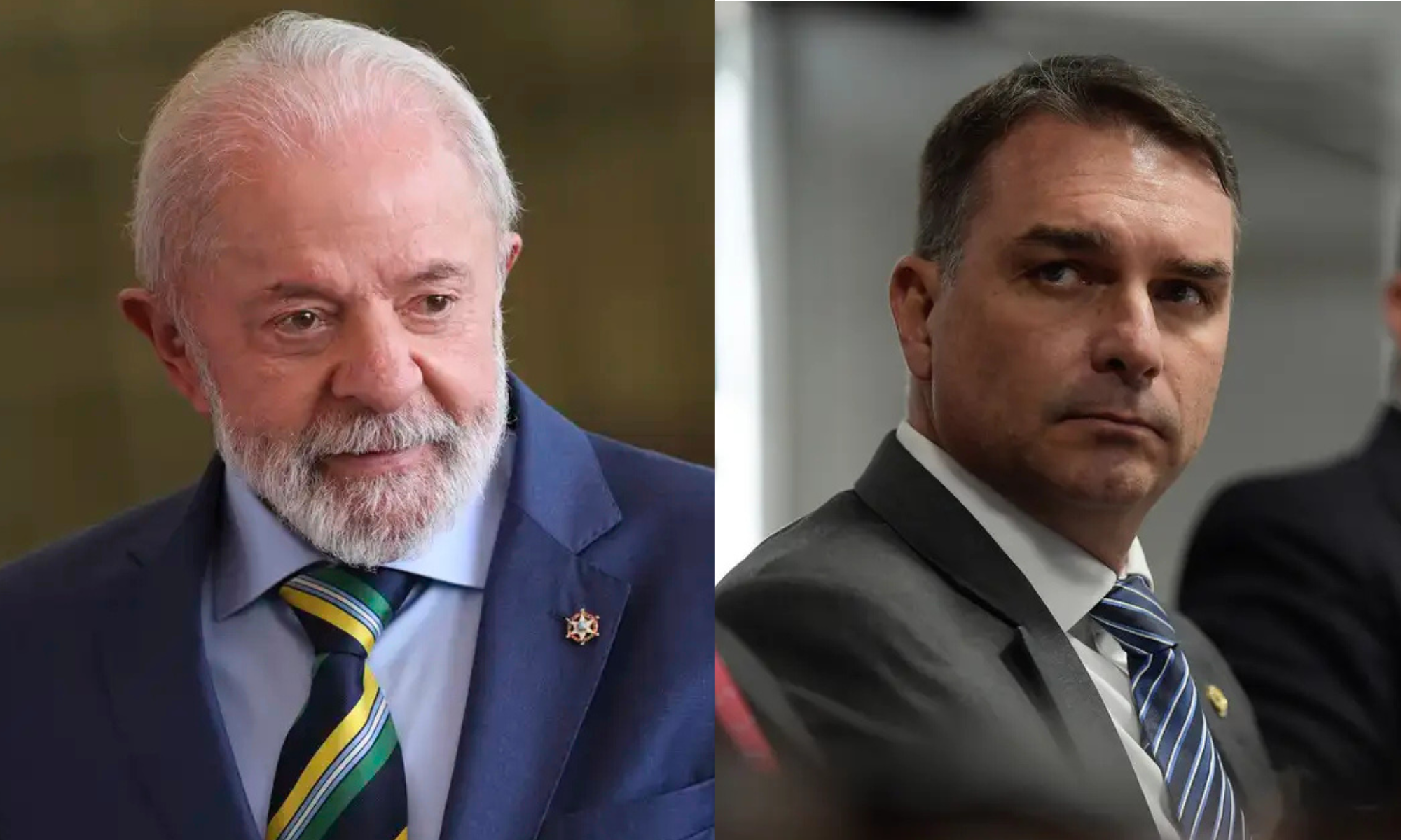 Imagem de Pesquisa aponta Flávio à frente de Lula em cenário de segundo turno
