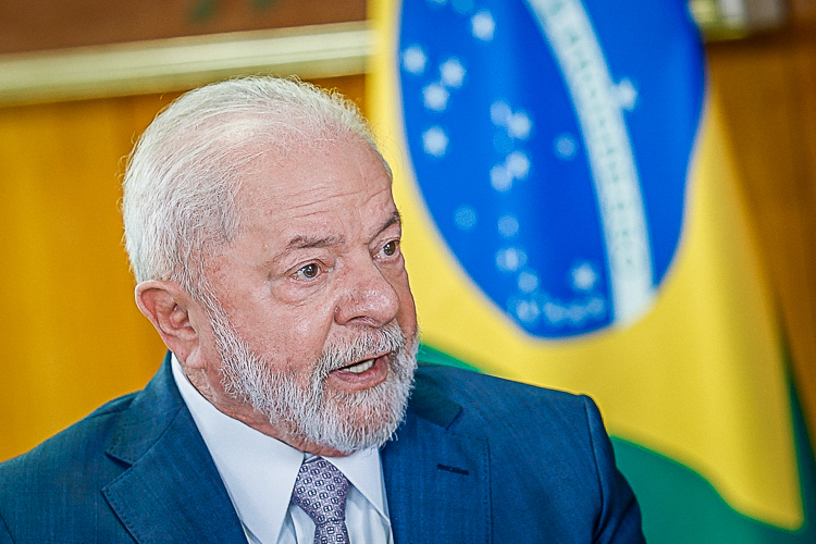 O presidente Luiz Inácio Lula da Silva (PT)
