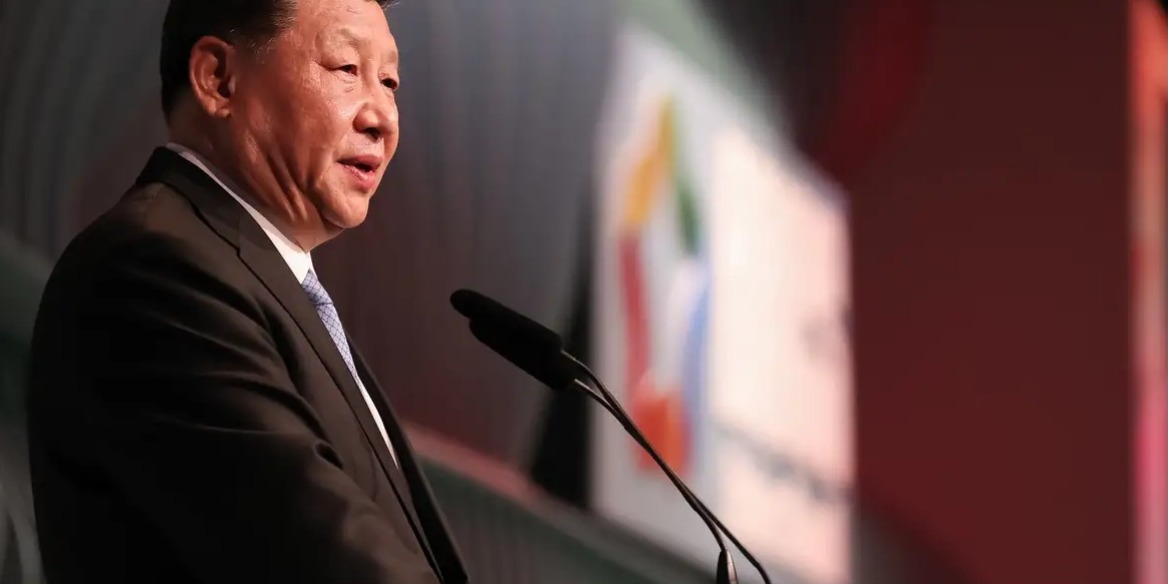 Imagem de Xi Jinping pede aos BRICS resistência ao protecionismo e reforço da cooperação
