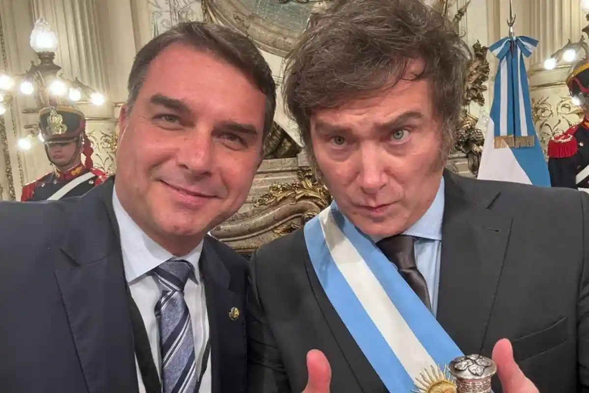 Imagem de Aliados sugerem que Flávio busque apoio de Milei para tentar reverter tarifa dos EUA