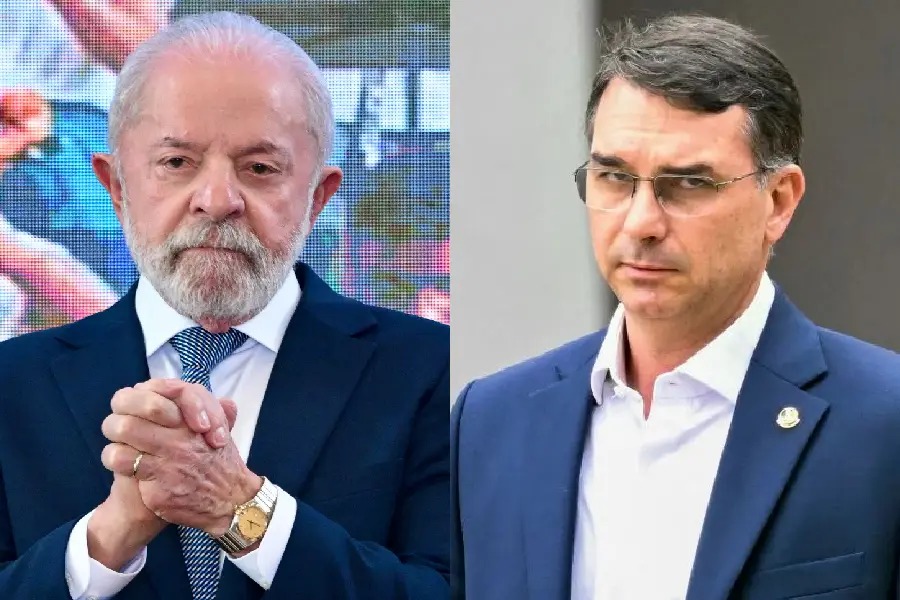 Imagem de Pesquisa aponta empate técnico entre Lula e Flávio Bolsonaro