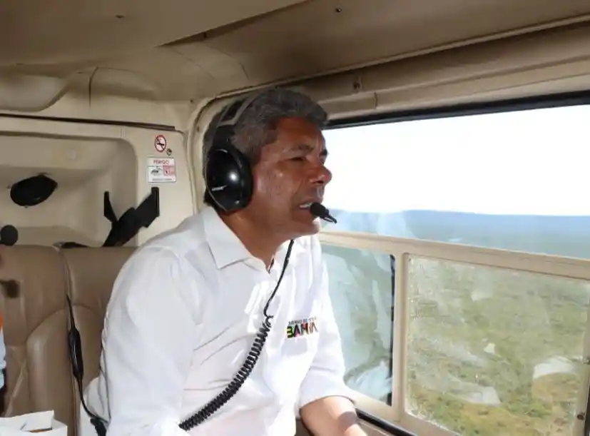 Imagem de Jerônimo já gastou R$ 78,6 milhões com transporte aéreo e pode bater R$ 90 milhões até o fim do mandato