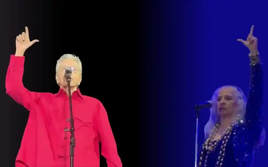 Imagem de Caetano Veloso e Maria Bethânia voltam a declarar apoio a Lula durante shows