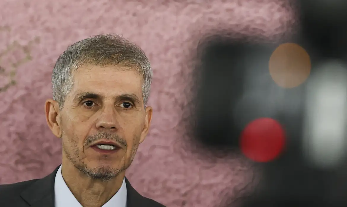 O ministro da Secretaria de Comunicação Social (Secom), Sidônio Palmeira,