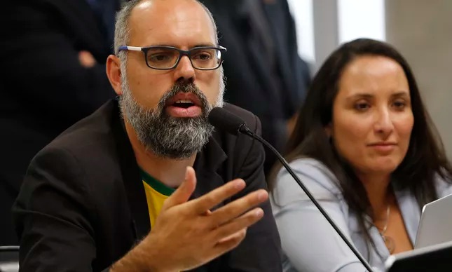 O jornalista Allan dos Santos