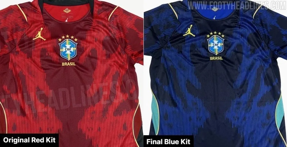 Imagem de Camisa vermelha da Seleção causa revolta e é cancelada após pressão popular
