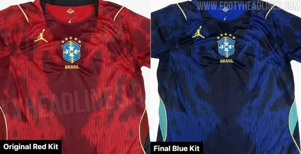 Imagem de Camisa vermelha da Seleção causa revolta e é cancelada após pressão popular