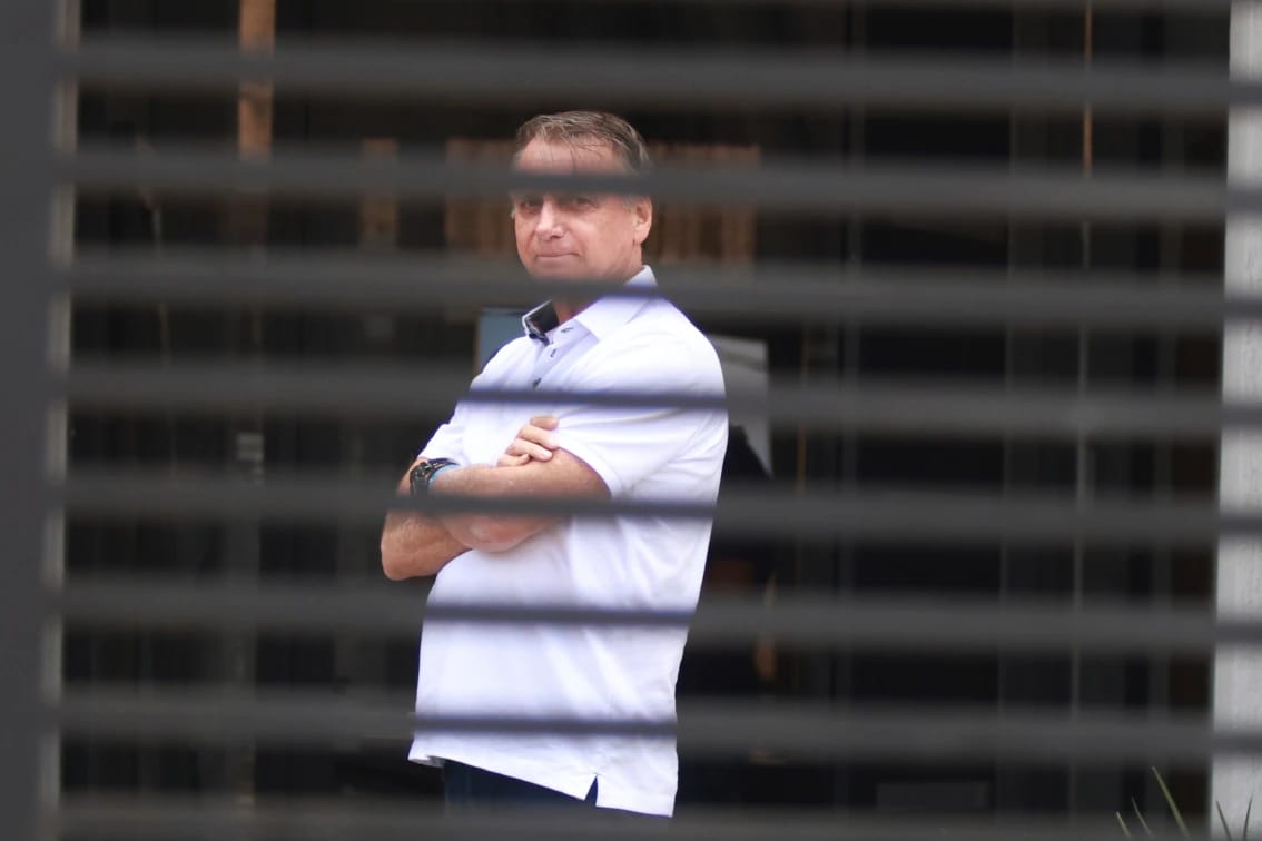 Imagem de Bolsonaro completa 100 dias de prisão domiciliar sob ordem de Moraes