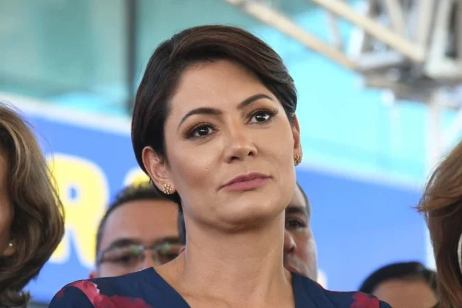 Imagem de Michelle amplia controle da marca Bolsonaro