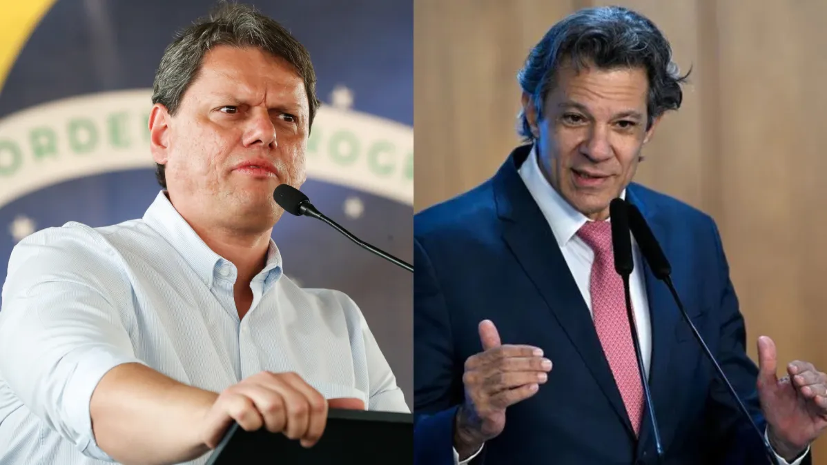 Imagem de Paraná Pesquisas: Tarcísio amplia vantagem sobre Haddad na corrida pelo governo de São Paulo