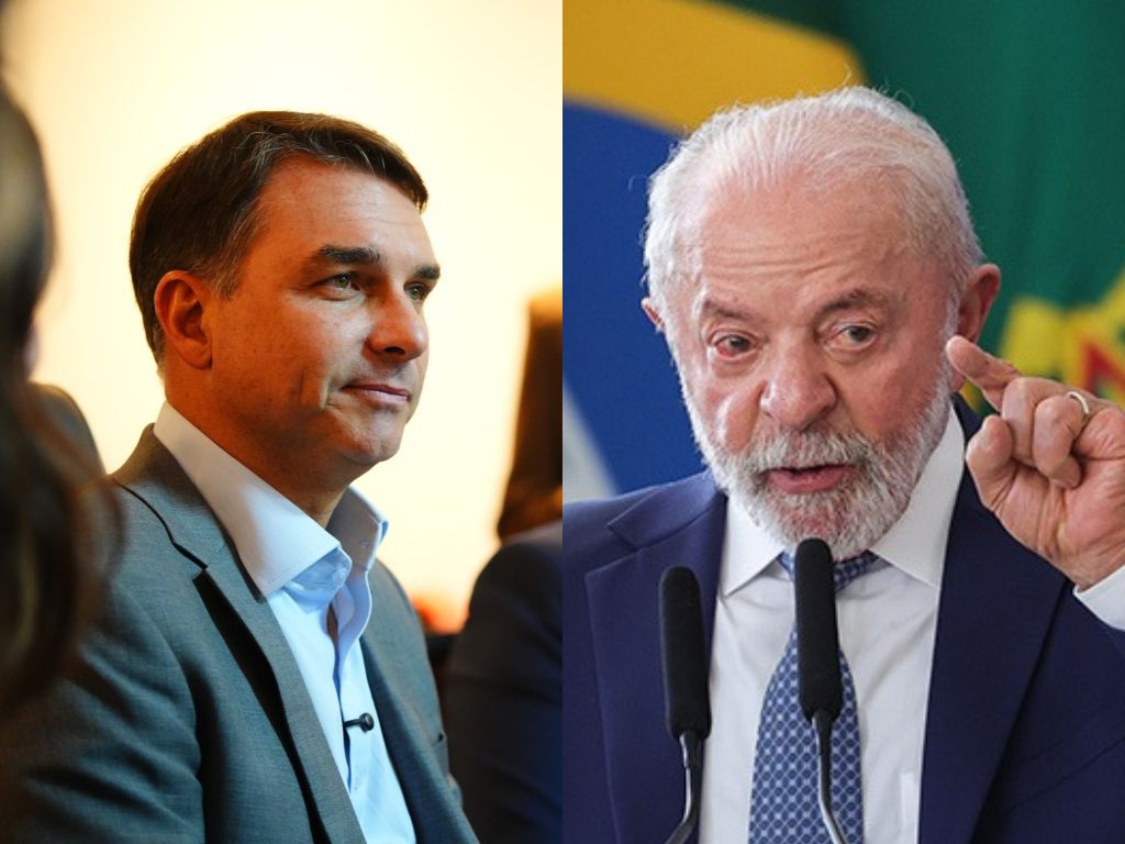 Imagem de Pesquisa Veritá aponta Flávio Bolsonaro com 51,3% e Lula com 48,7% dos votos válidos