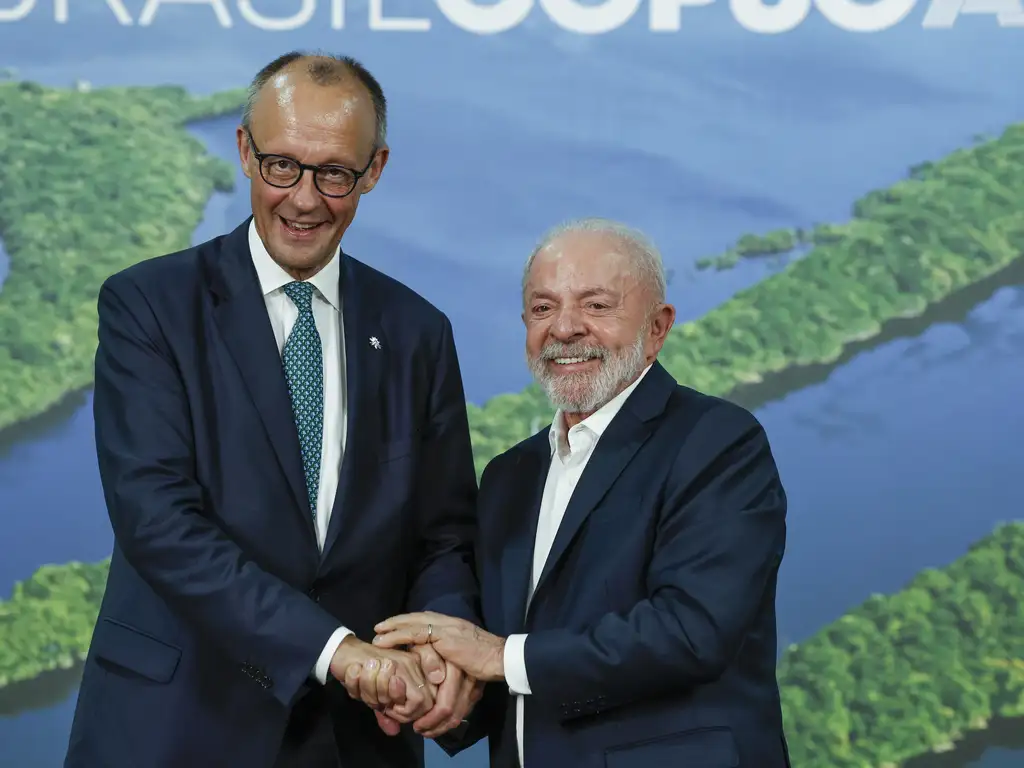 Imagem de Chanceler alemão critica experiência no Brasil e diz que ficou aliviado ao deixar Belém