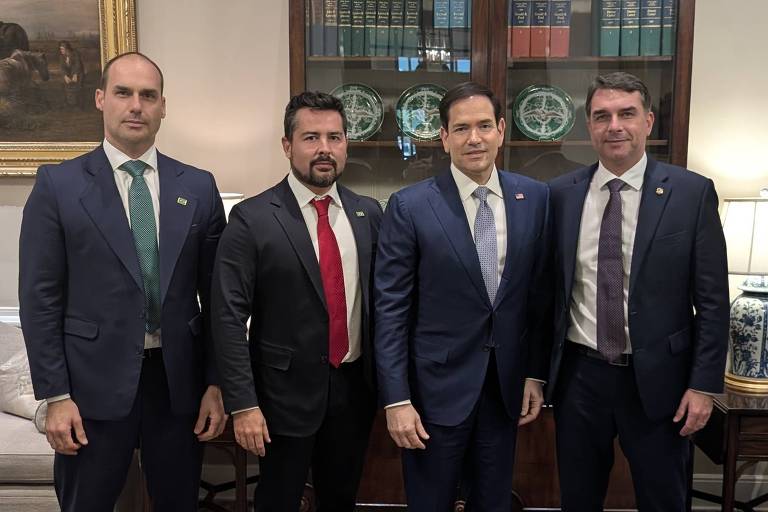Imagem de Imprensa internacional relaciona decisão dos EUA sobre PCC e CV à atuação de Flávio Bolsonaro