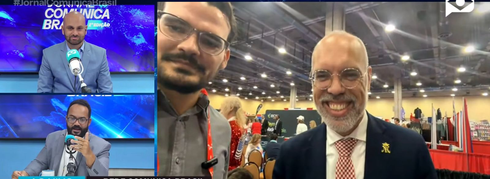 Imagem de Liberdade de expressão: Allan dos Santos exalta papel da Rede Comunica Brasil no CPAC Texas