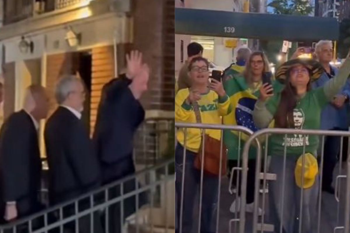 Imagem de Lula é hostilizado por brasileiros ao chegar a Nova York para Assembleia da ONU