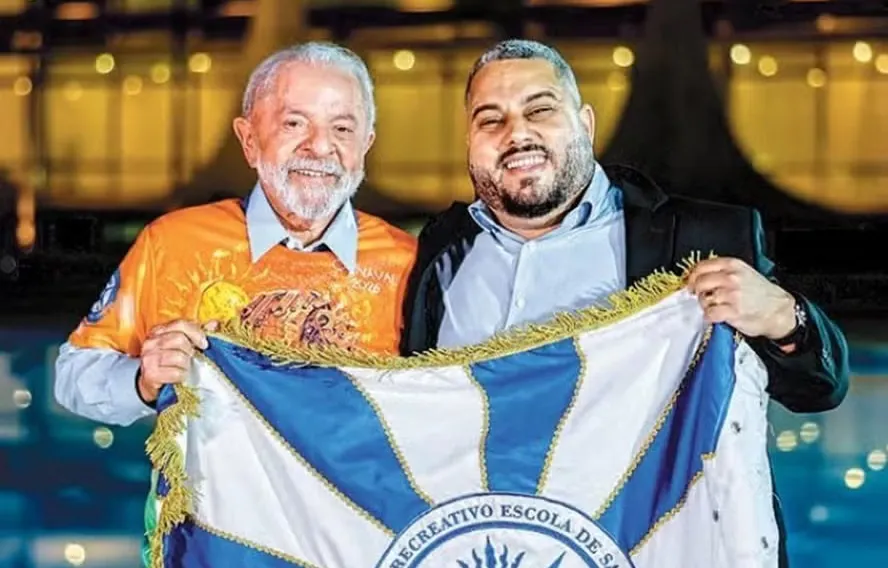 Imagem de TSE busca localizar dirigente de escola de samba que homenageou Lula