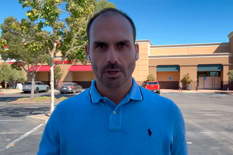 O deputado federal Eduardo Bolsonaro