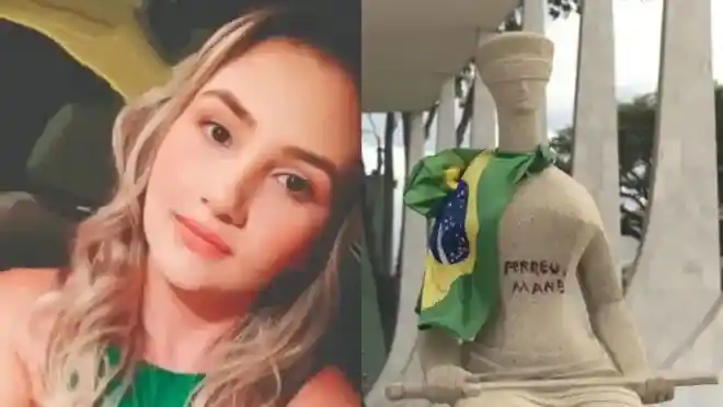 Imagem de Moraes pede apuração sobre cursos feitos por Débora Rodrigues durante período na prisão