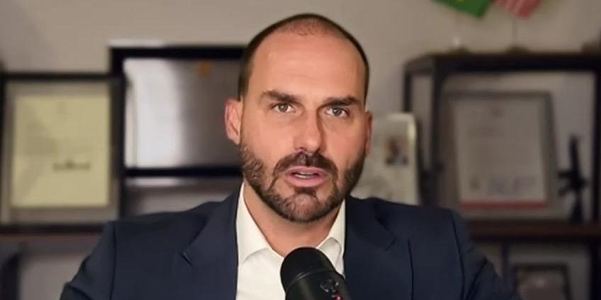 Imagem de Eduardo Bolsonaro afirma que acionará governo Trump contra supostas irregularidades do TSE