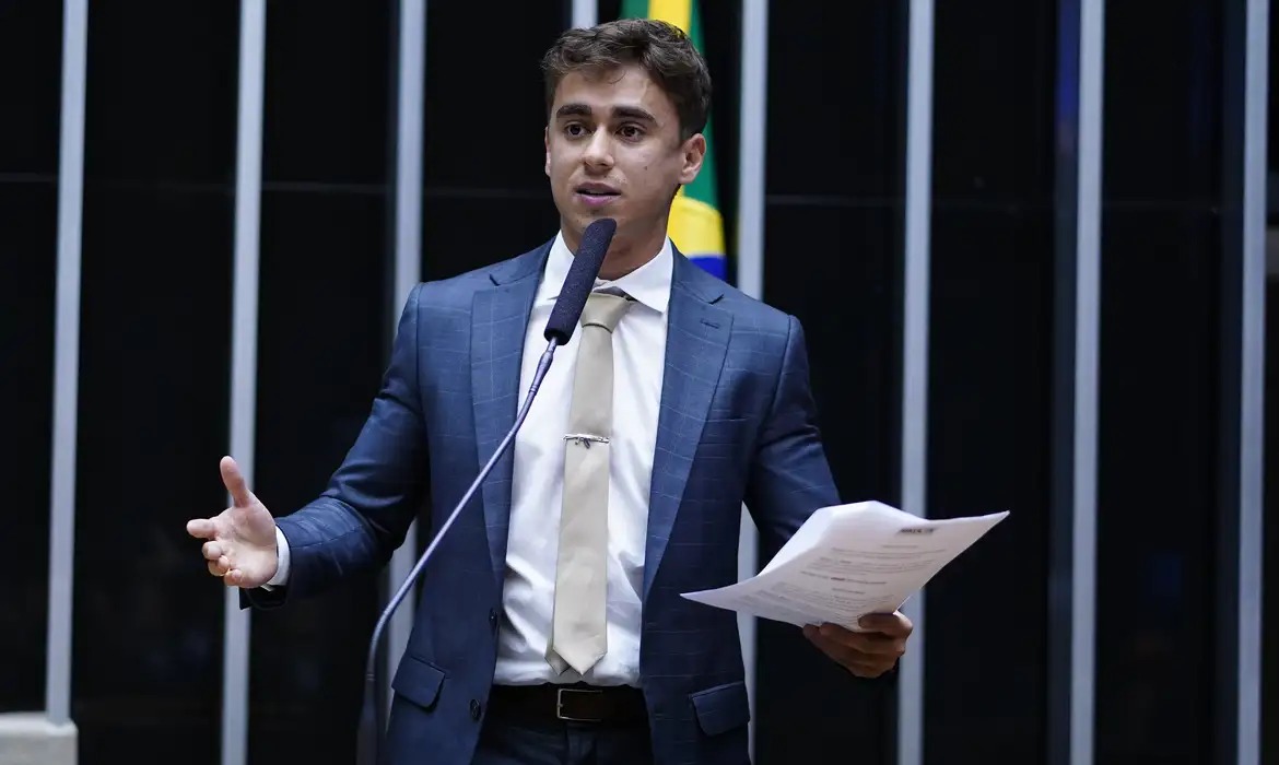 Imagem de Nikolas reage a pedido de prisão do PT: “Querem me calar com mentiras”